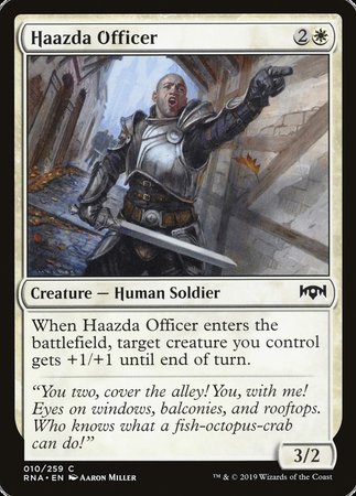 Haazda Officer [Ravnica Allegiance] | Lots Moore NSW