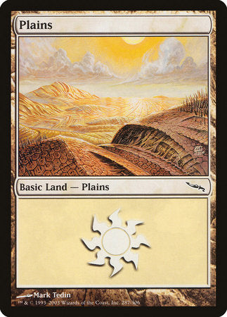 Plains (287) [Mirrodin] | Lots Moore NSW