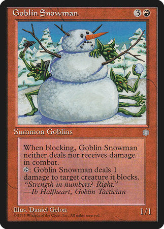 Goblin Snowman [Ice Age] | Lots Moore NSW