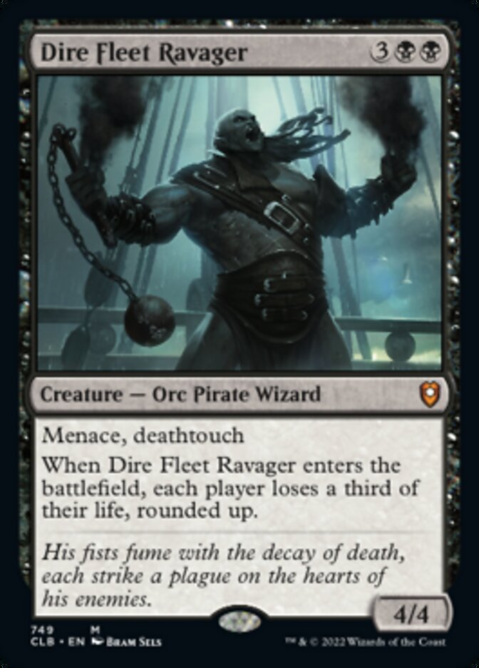 Dire Fleet Ravager [Commander Legends: Battle for Baldur's Gate] | Lots Moore NSW