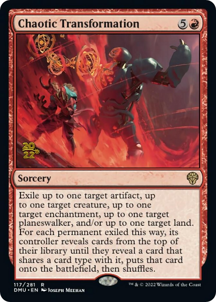 Chaotic Transformation [Dominaria United Prerelease Promos] | Lots Moore NSW