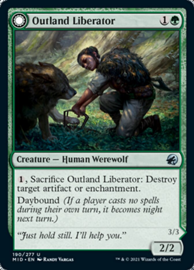 Outland Liberator // Frenzied Trapbreaker [Innistrad: Midnight Hunt] | Lots Moore NSW