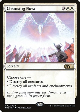 Cleansing Nova [Core Set 2019] | Lots Moore NSW