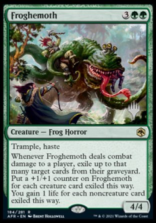 Froghemoth (Promo Pack) [Dungeons & Dragons: Adventures in the Forgotten Realms Promos] | Lots Moore NSW
