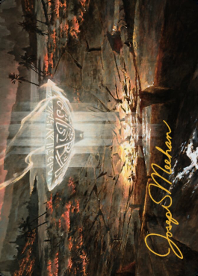 Urza's Sylex Art Card (Gold-Stamped Signature) [The Brothers' War Art Series] | Lots Moore NSW