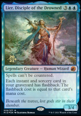 Lier, Disciple of the Drowned [Innistrad: Midnight Hunt Prerelease Promos] | Lots Moore NSW