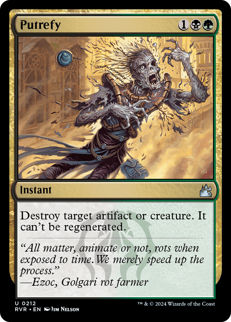 Putrefy [Ravnica Remastered] | Lots Moore NSW