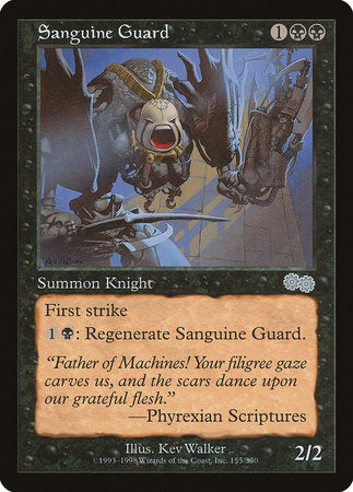 Sanguine Guard [Urza's Saga] | Lots Moore NSW