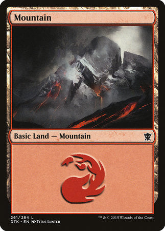Mountain (261) [Dragons of Tarkir] | Lots Moore NSW