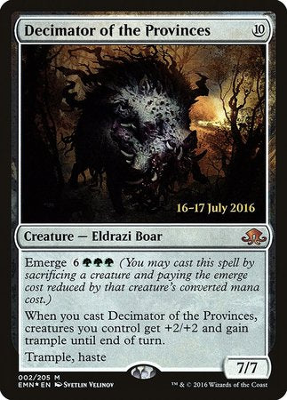 Decimator of the Provinces [Eldritch Moon Promos] | Lots Moore NSW