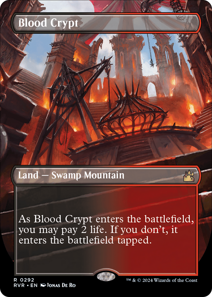 Blood Crypt (Borderless) [Ravnica Remastered] | Lots Moore NSW