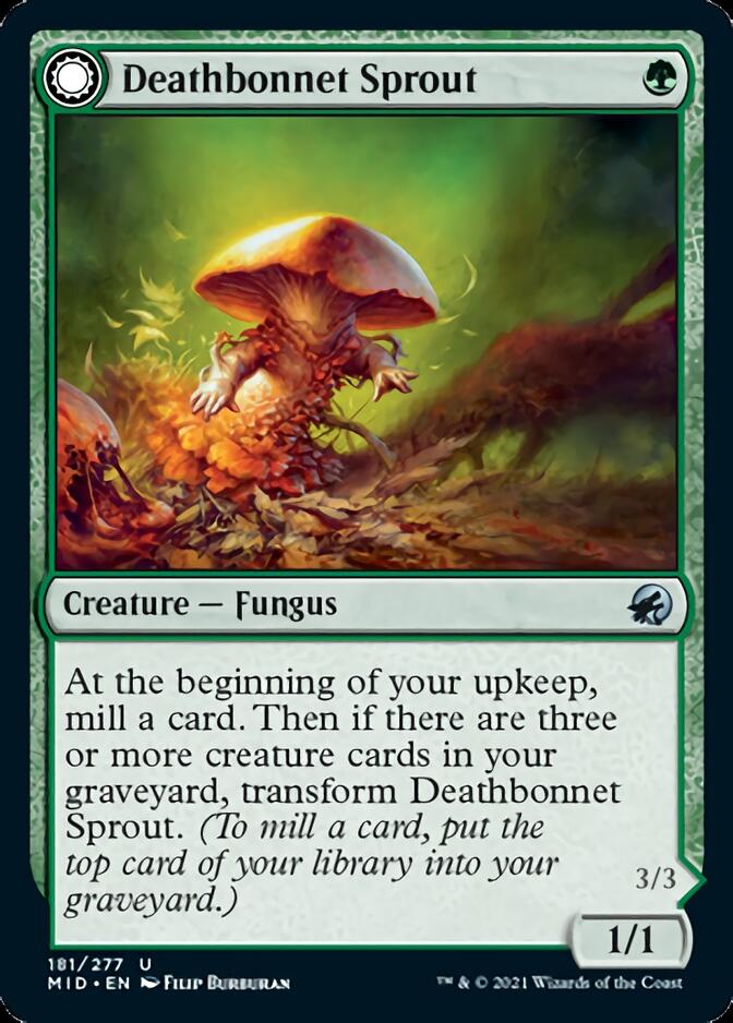 Deathbonnet Sprout // Deathbonnet Hulk [Innistrad: Midnight Hunt] | Lots Moore NSW