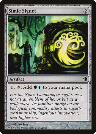 Simic Signet [Commander 2013] | Lots Moore NSW