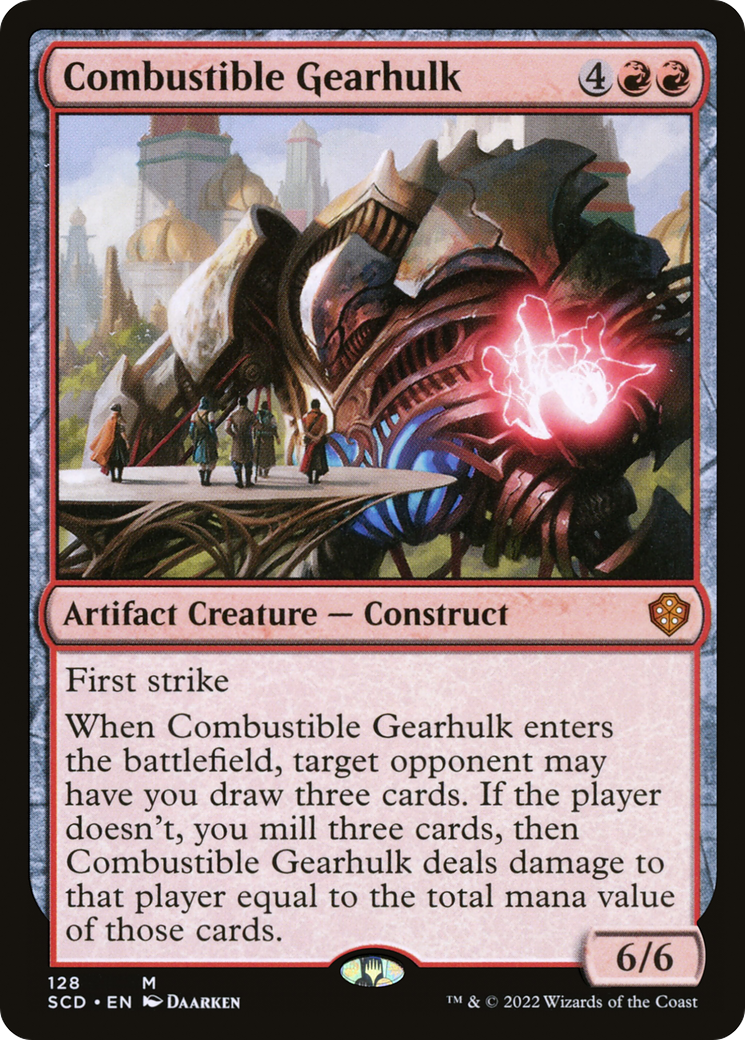 Combustible Gearhulk [Starter Commander Decks] | Lots Moore NSW