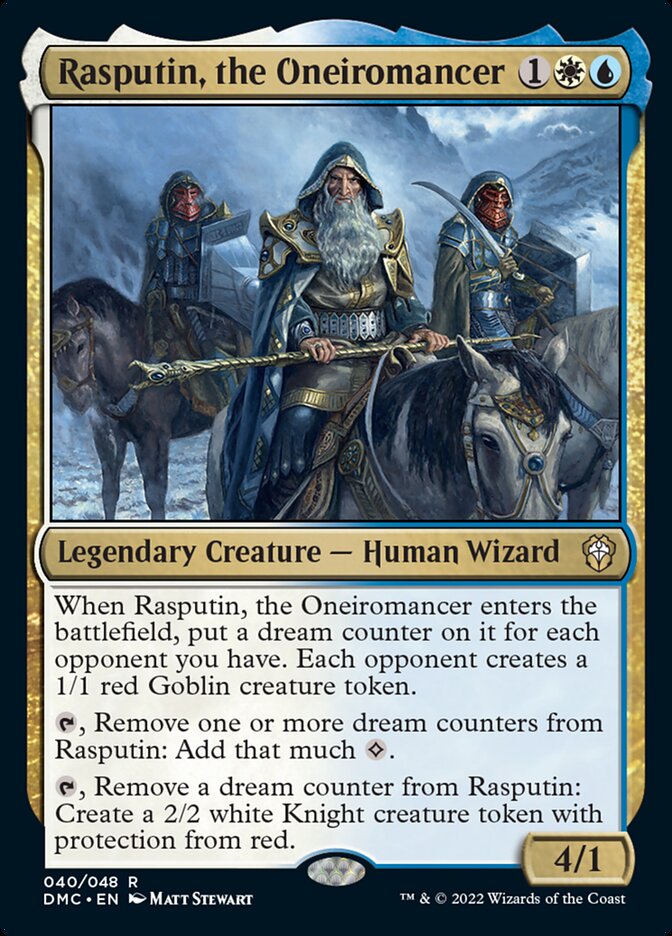 Rasputin, the Oneiromancer [Dominaria United Commander] | Lots Moore NSW