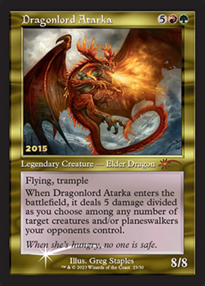 Dragonlord Atarka [30th Anniversary Promos] | Lots Moore NSW