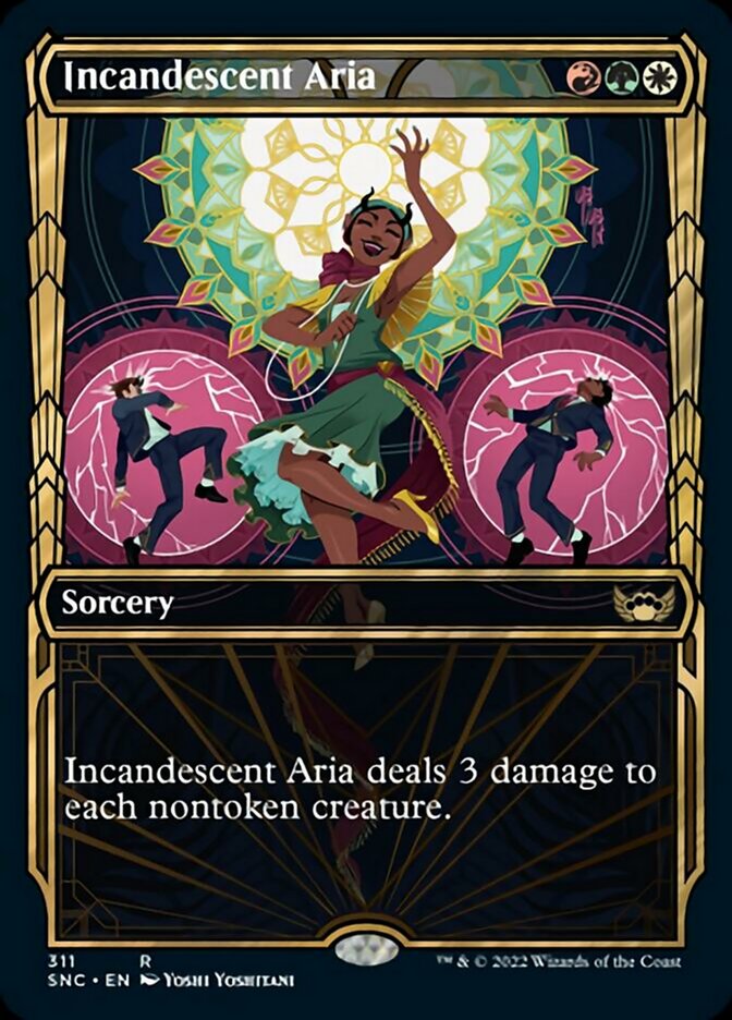 Incandescent Aria (Showcase Golden Age) [Streets of New Capenna] | Lots Moore NSW