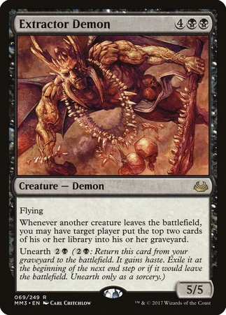 Extractor Demon [Modern Masters 2017] | Lots Moore NSW