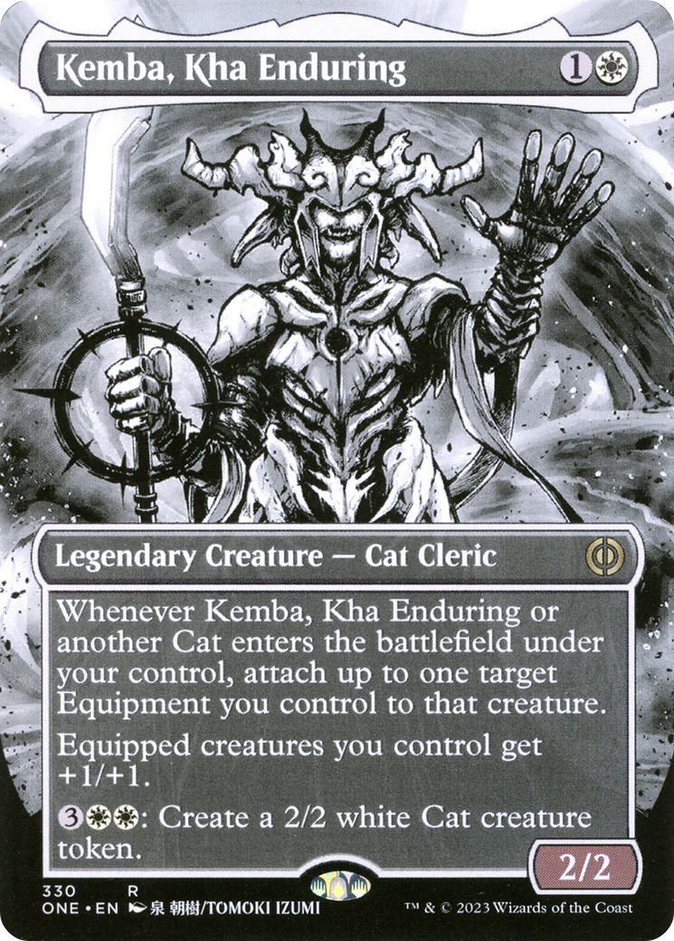 Kemba, Kha Enduring (Borderless Manga) [Phyrexia: All Will Be One] | Lots Moore NSW