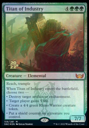 Titan of Industry [Streets of New Capenna Prerelease Promos] | Lots Moore NSW