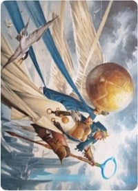 Linvala, Shield of Sea Gate Art Card [Zendikar Rising Art Series] | Lots Moore NSW