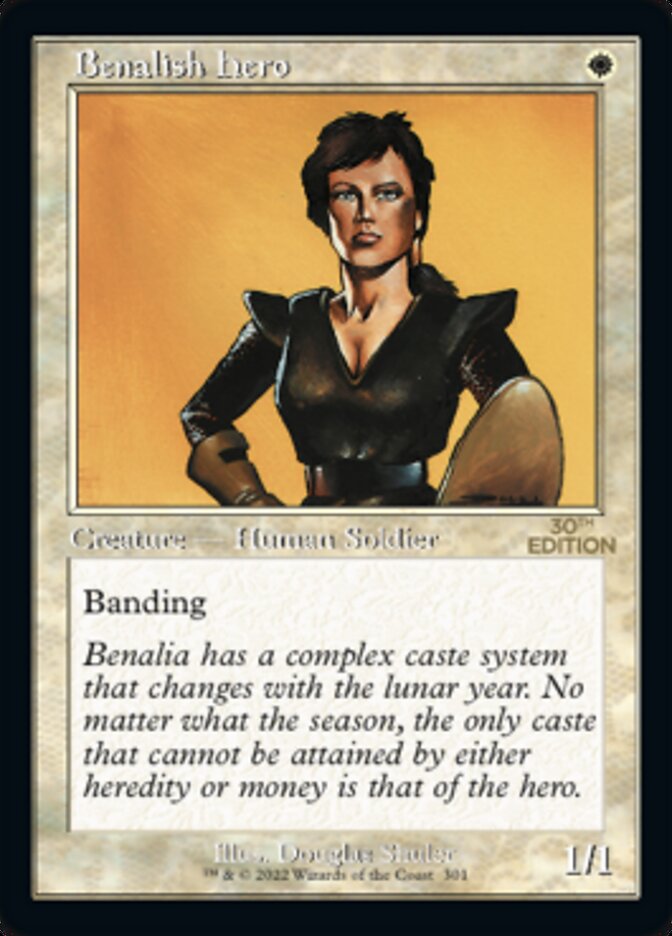 Benalish Hero (Retro) [30th Anniversary Edition] | Lots Moore NSW