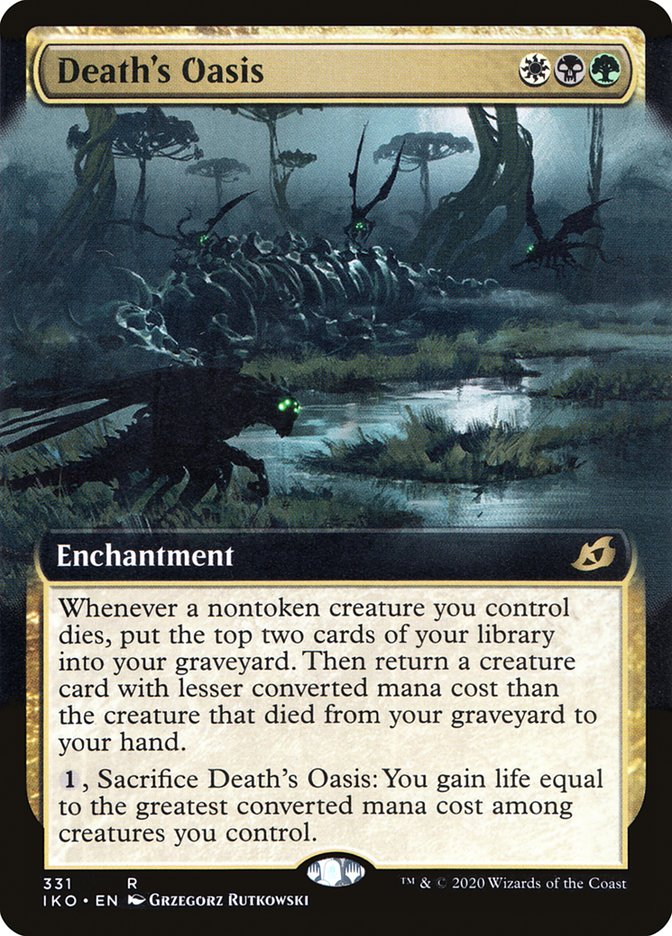 Death's Oasis (Extended Art) [Ikoria: Lair of Behemoths] | Lots Moore NSW