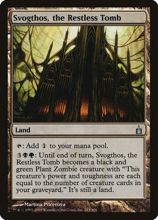 Svogthos, the Restless Tomb [Ravnica: City of Guilds] | Lots Moore NSW