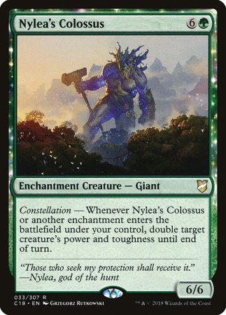 Nylea's Colossus [Commander 2018] | Lots Moore NSW