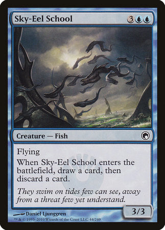 Sky-Eel School [Scars of Mirrodin] | Lots Moore NSW