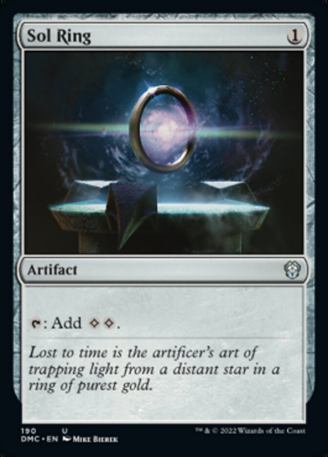 Sol Ring [Dominaria United Commander] | Lots Moore NSW
