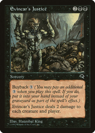 Evincar's Justice [Tempest] | Lots Moore NSW