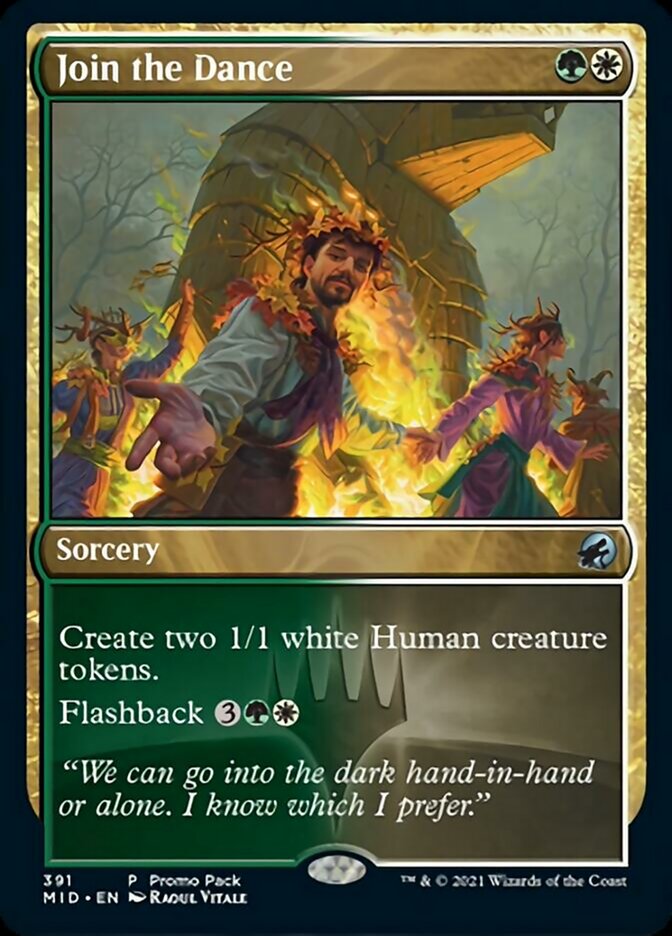 Join the Dance (Promo Pack) [Innistrad: Midnight Hunt Promos] | Lots Moore NSW