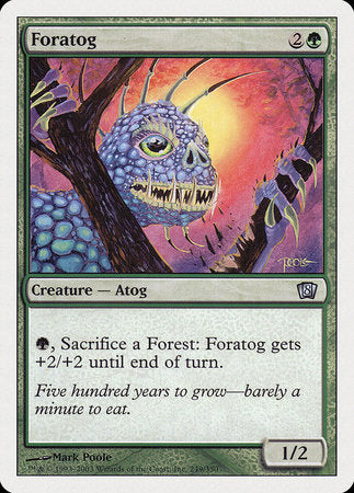 Foratog [Eighth Edition] | Lots Moore NSW
