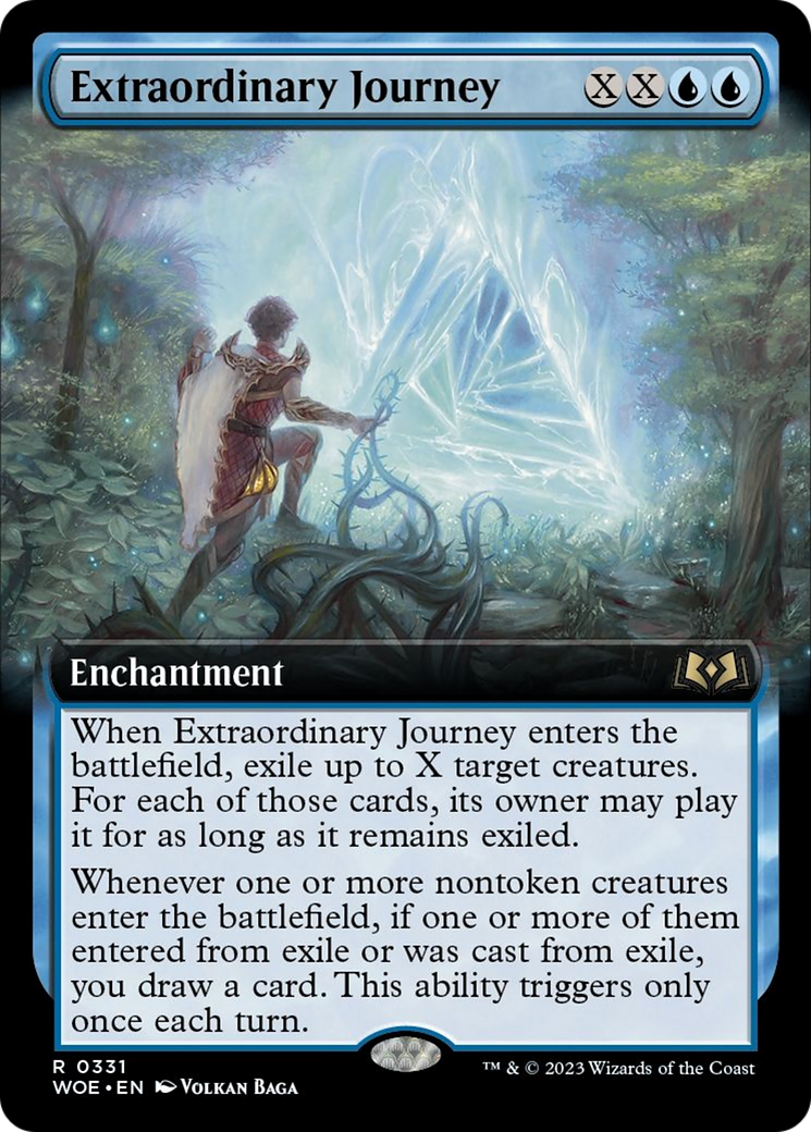 Extraordinary Journey (Extended Art) [Wilds of Eldraine] | Lots Moore NSW