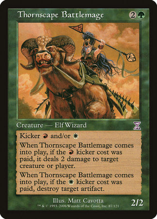 Thornscape Battlemage [Time Spiral Timeshifted] | Lots Moore NSW