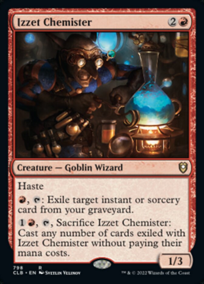 Izzet Chemister [Commander Legends: Battle for Baldur's Gate] | Lots Moore NSW