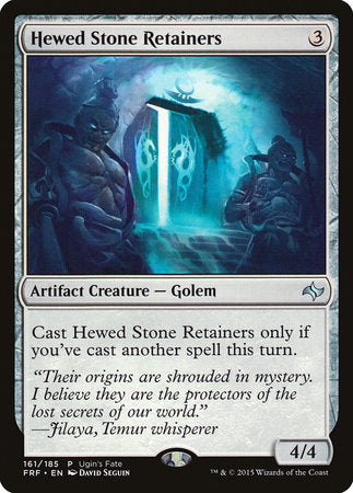 Hewed Stone Retainers [Ugin's Fate] | Lots Moore NSW