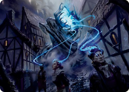 Dreamshackle Geist Art Card [Innistrad: Crimson Vow Art Series] | Lots Moore NSW