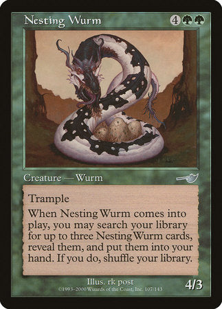 Nesting Wurm [Nemesis] | Lots Moore NSW