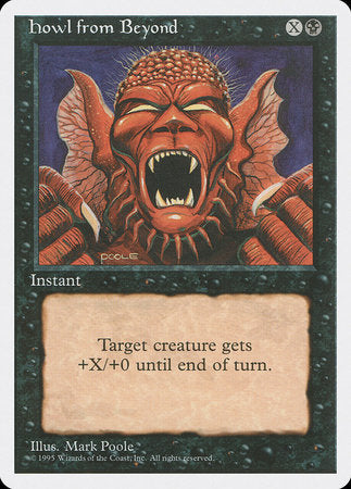Howl from Beyond [Fourth Edition] | Lots Moore NSW