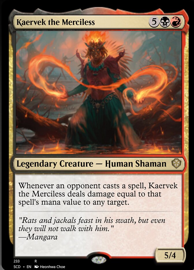 Kaervek the Merciless [Starter Commander Decks] | Lots Moore NSW