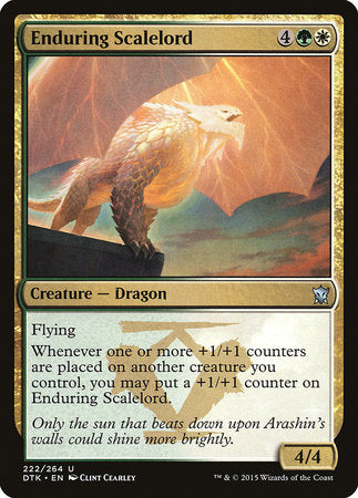 Enduring Scalelord [Dragons of Tarkir] | Lots Moore NSW