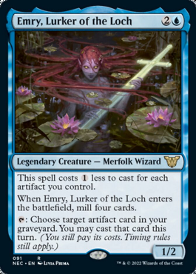 Emry, Lurker of the Loch [Kamigawa: Neon Dynasty Commander] | Lots Moore NSW