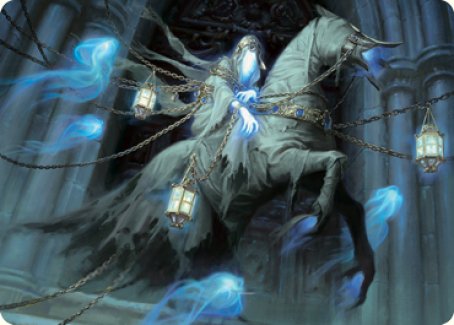 Patrician Geist Art Card [Innistrad: Midnight Hunt Art Series] | Lots Moore NSW