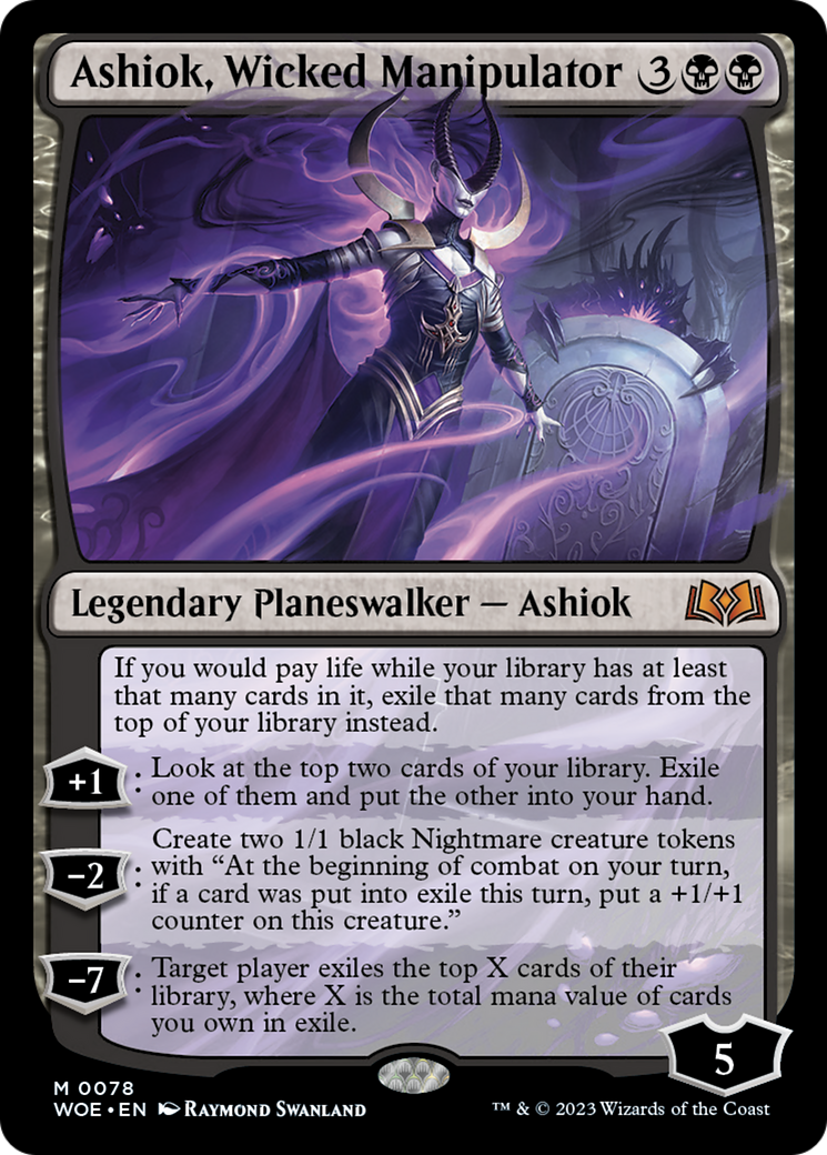 Ashiok, Wicked Manipulator [Wilds of Eldraine] | Lots Moore NSW