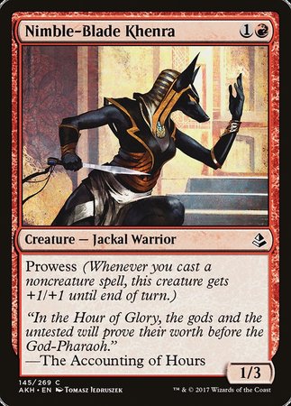 Nimble-Blade Khenra [Amonkhet] | Lots Moore NSW