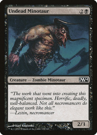 Undead Minotaur [Magic 2014] | Lots Moore NSW