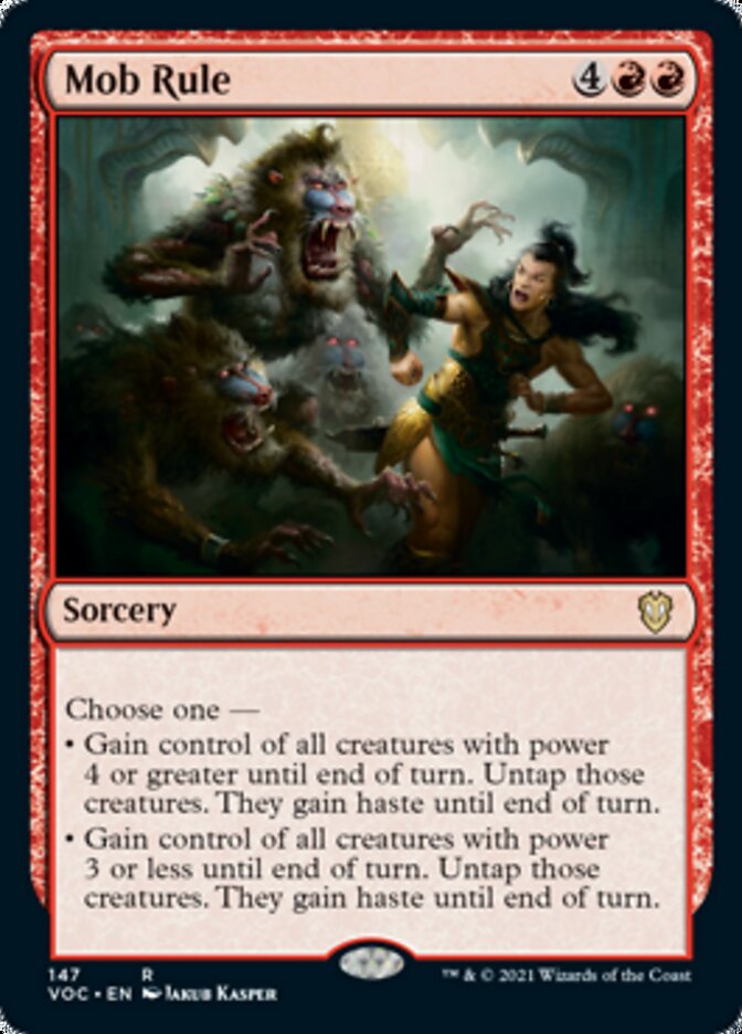 Mob Rule [Innistrad: Crimson Vow Commander] | Lots Moore NSW