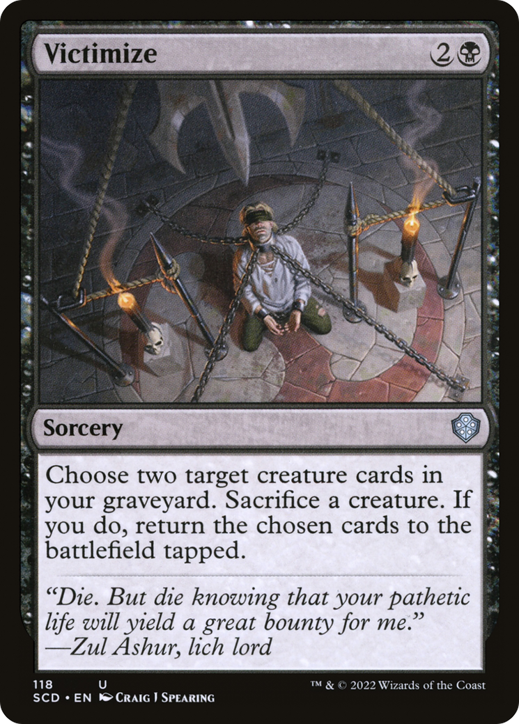 Victimize [Starter Commander Decks] | Lots Moore NSW